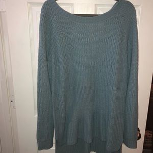 Open back sweater, new with tags